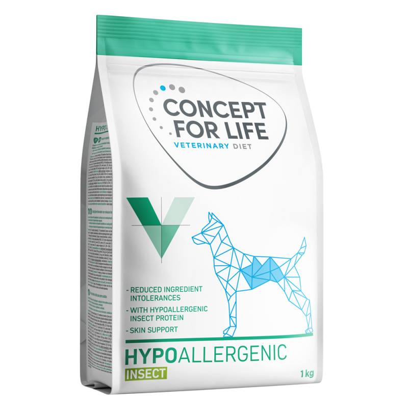 1 kg Concept for Life Veterinary Diet zum Sonderpreis! - Hypoallergenic Insect von Concept for Life VET