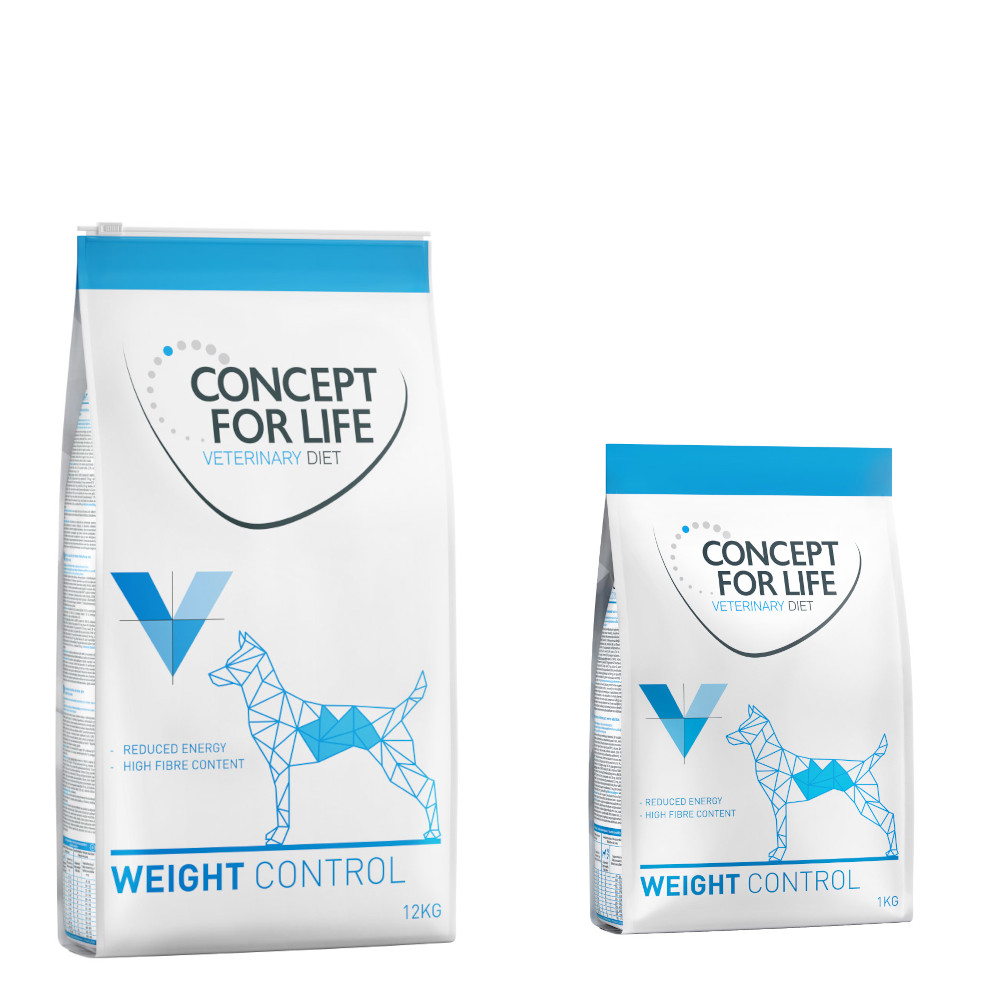 12 kg + 1 kg gratis! 13 kg Concept for Life Veterinary Diet - Weight Control 12 kg + 1 kg gratis! 13 kg Concept for Life Veterinary Diet - Weight Control von Concept for Life VET