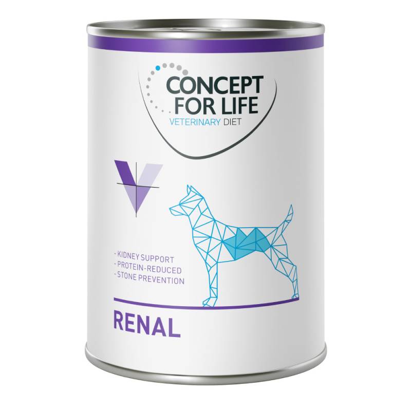 6 x 400 g Concept for Life Veterinary Diet zum Sonderpreis! - Renal von Concept for Life VET
