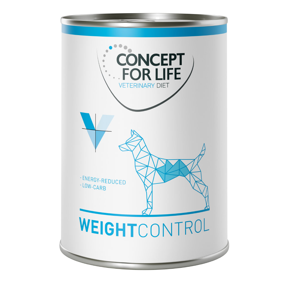 6 x 400 g Concept for Life Veterinary Diet zum Sonderpreis! - Weight Control von Concept for Life VET