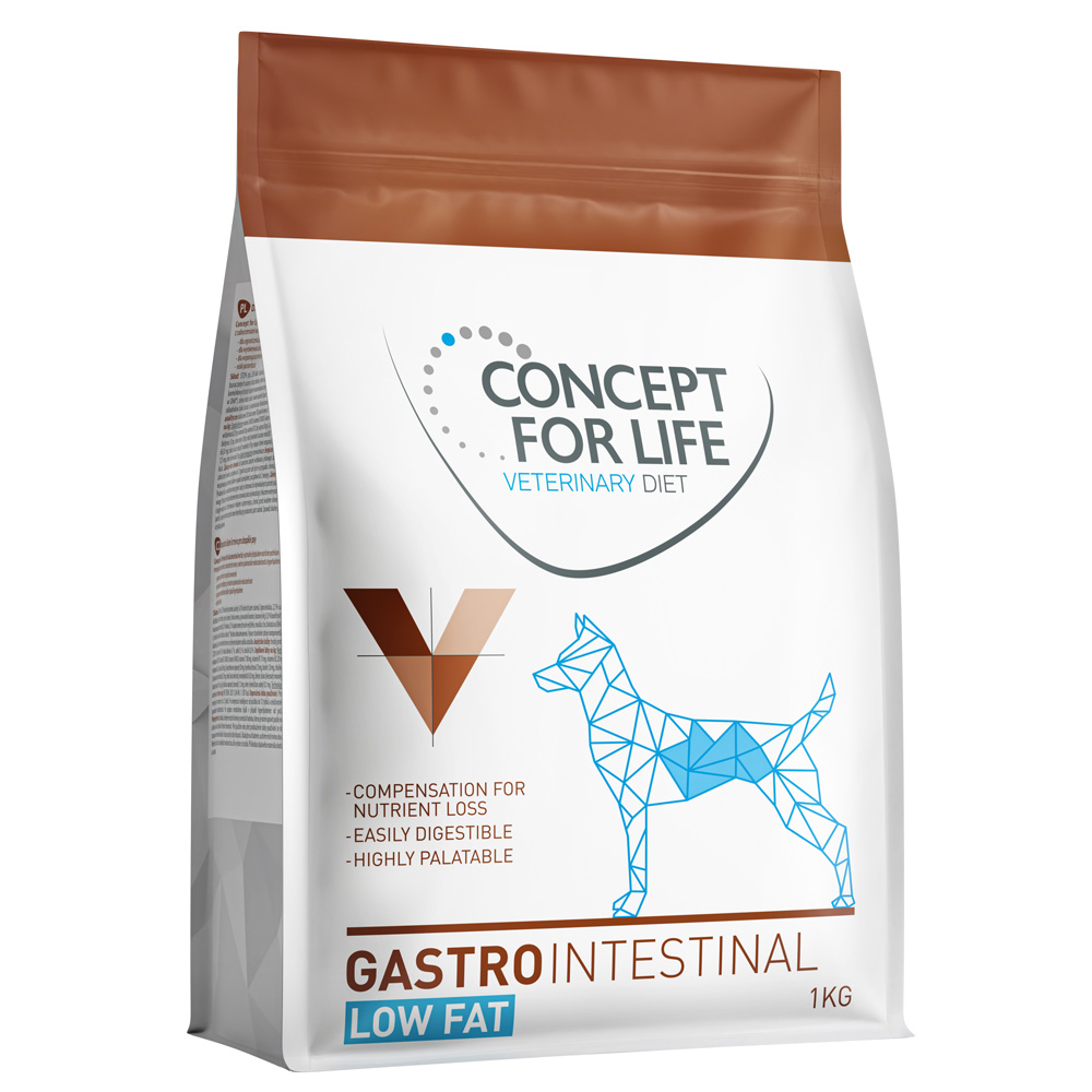 Concept for Life Veterinary Diet Gastrointestinal Low Fat Hundefutter - 1 kg Concept for Life Veterinary Diet Gastrointestinal Low Fat Hundefutter - 1 kg von Concept for Life VET