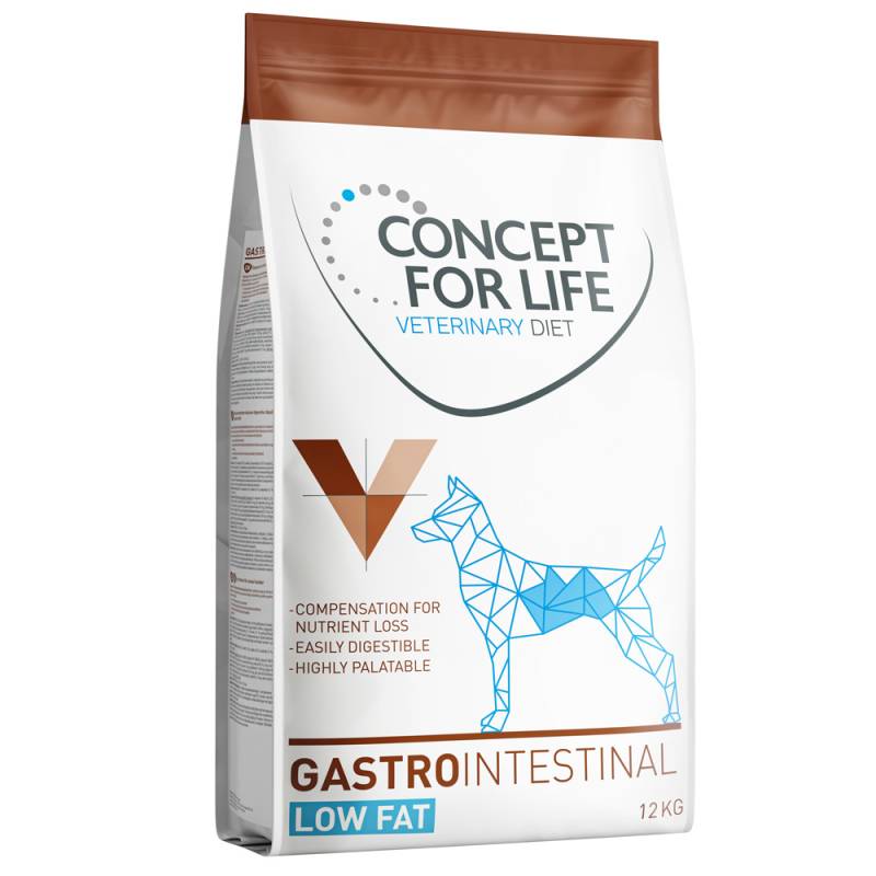 Concept for Life Veterinary Diet Gastrointestinal Low Fat Hundefutter - 12 kg von Concept for Life VET