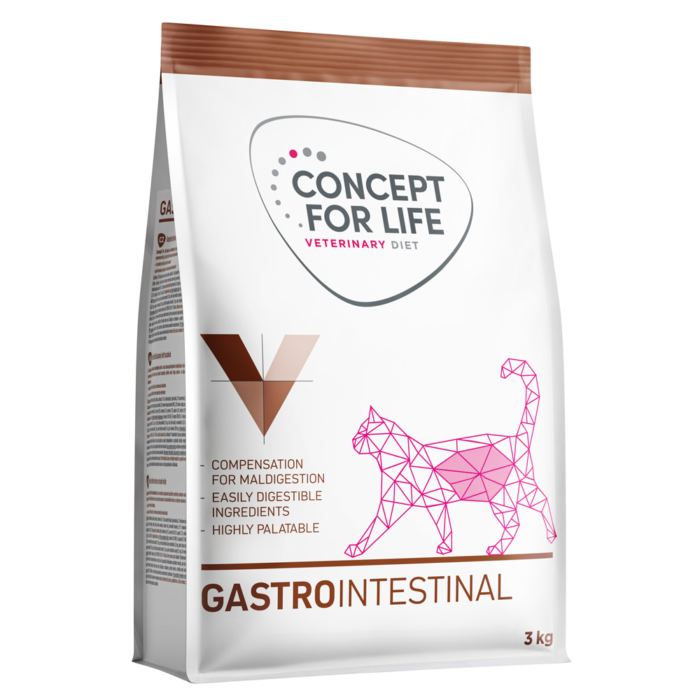 Concept for Life Veterinary Diet Gastrointestinal Trockenfutter Katze - NEU: 3 kg Concept for Life Veterinary Diet Gastrointestinal Trockenfutter Katze - NEU: 3 kg von Concept for Life VET