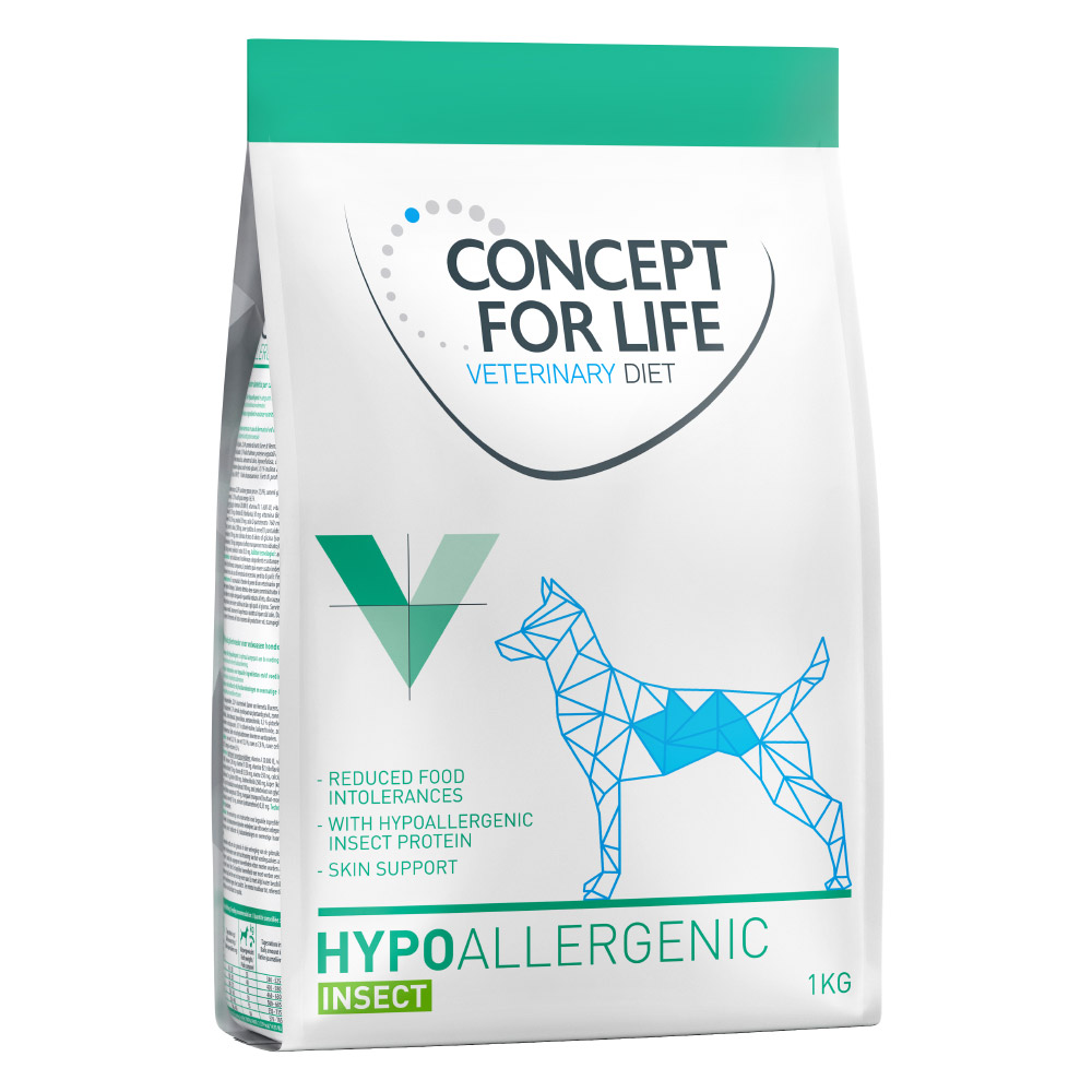 Concept for Life Veterinary Diet Hypoallergenic Insect - 1 kg von Concept for Life VET