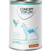 Concept for Life Veterinary Diet Hypoallergenic Känguru - 12 x 400 g von Concept for Life VET
