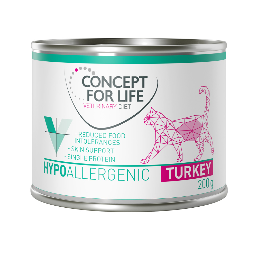 Concept for Life Veterinary Diet Hypoallergenic Pute - 6 x 200 g Concept for Life Veterinary Diet Hypoallergenic Pute - 6 x 200 g von Concept for Life VET
