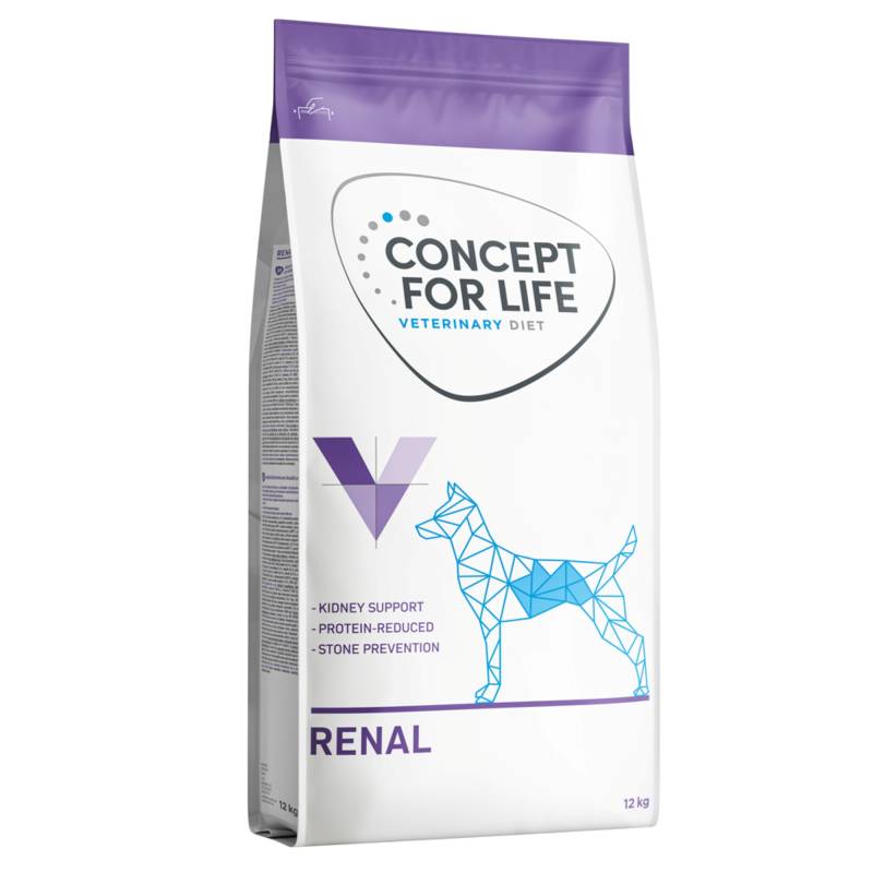 Concept for Life Veterinary Diet Renal Hundefutter - NEU: Sparpaket: 2 x 12 kg von Concept for Life VET