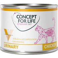 Concept for Life Veterinary Diet Urinary Huhn - 12 x 200 g von Concept for Life VET