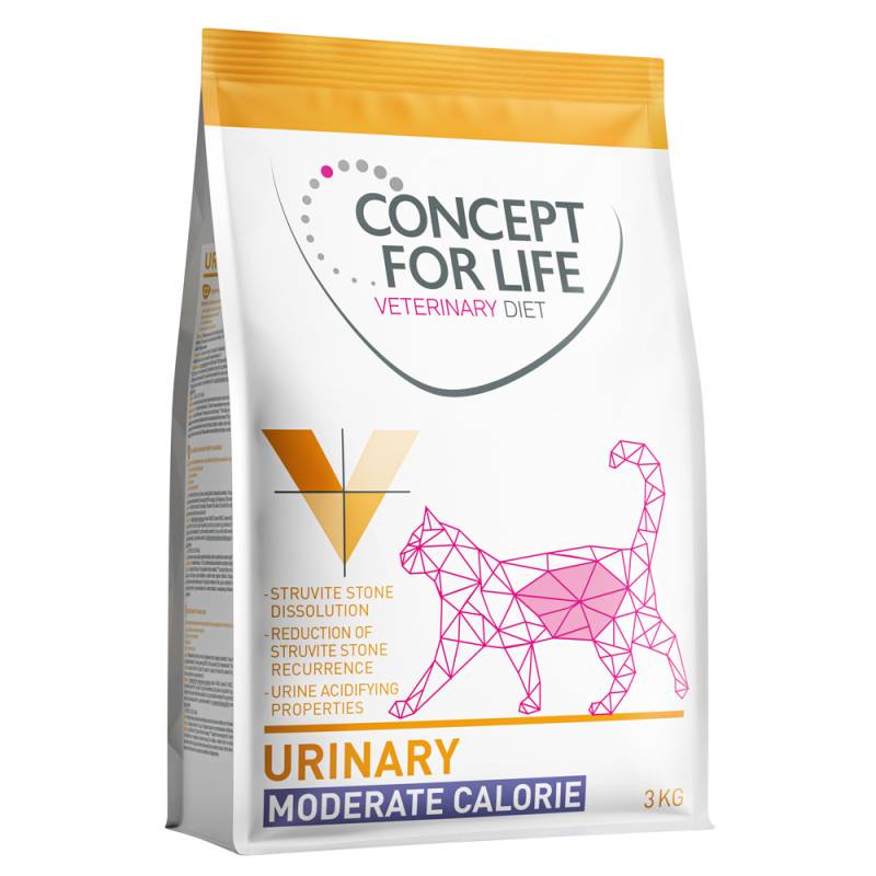 Concept for Life Veterinary Diet Urinary Moderate Calorie - 3 kg von Concept for Life VET