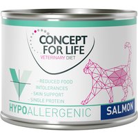 Sparpaket Concept for Life Veterinary Diet 24 x 200 g/185 g - Hypoallergenic Lachs 24 x 185 g von Concept for Life VET