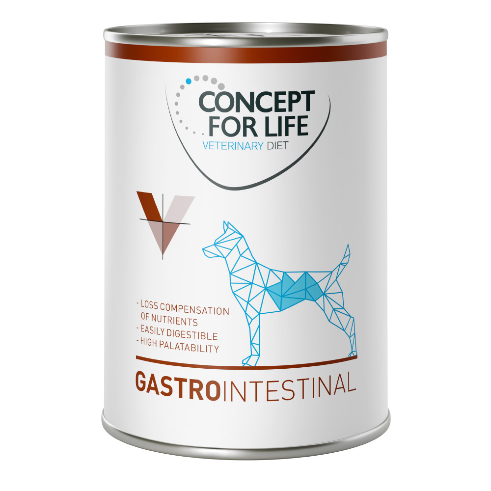 Sparpaket Concept for Life Veterinary Diet 24 x 400 g - Gastro Intestinal von Concept for Life VET