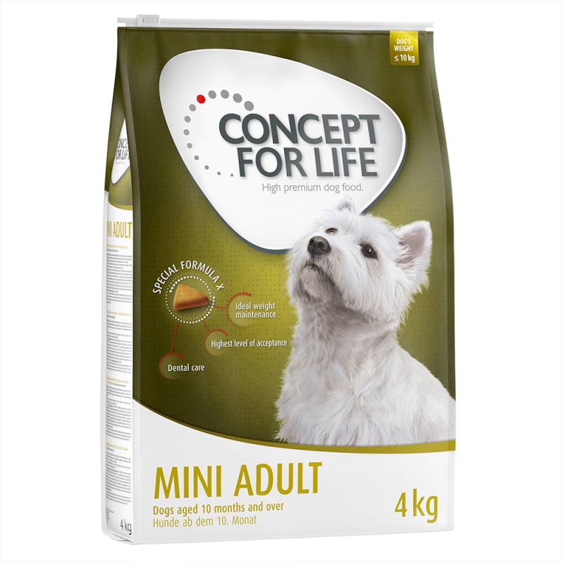 2 x 12 kg / 4 kg Concept for Life Adult zum Sonderpreis! - Mini Adult (2 x 4 kg) von Concept for Life