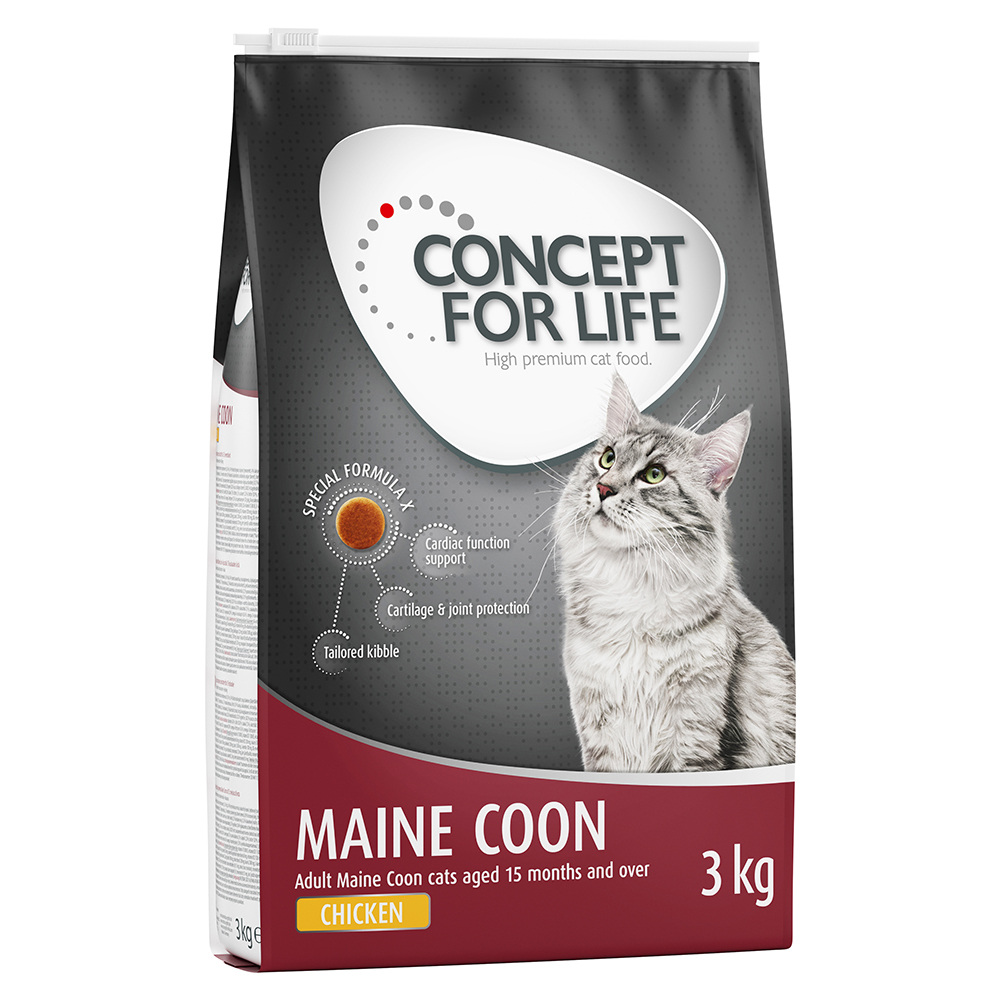 3 kg Concept for Life Adult zum Sonderpreis! - Maine Coon Adult 3 kg von Concept for Life