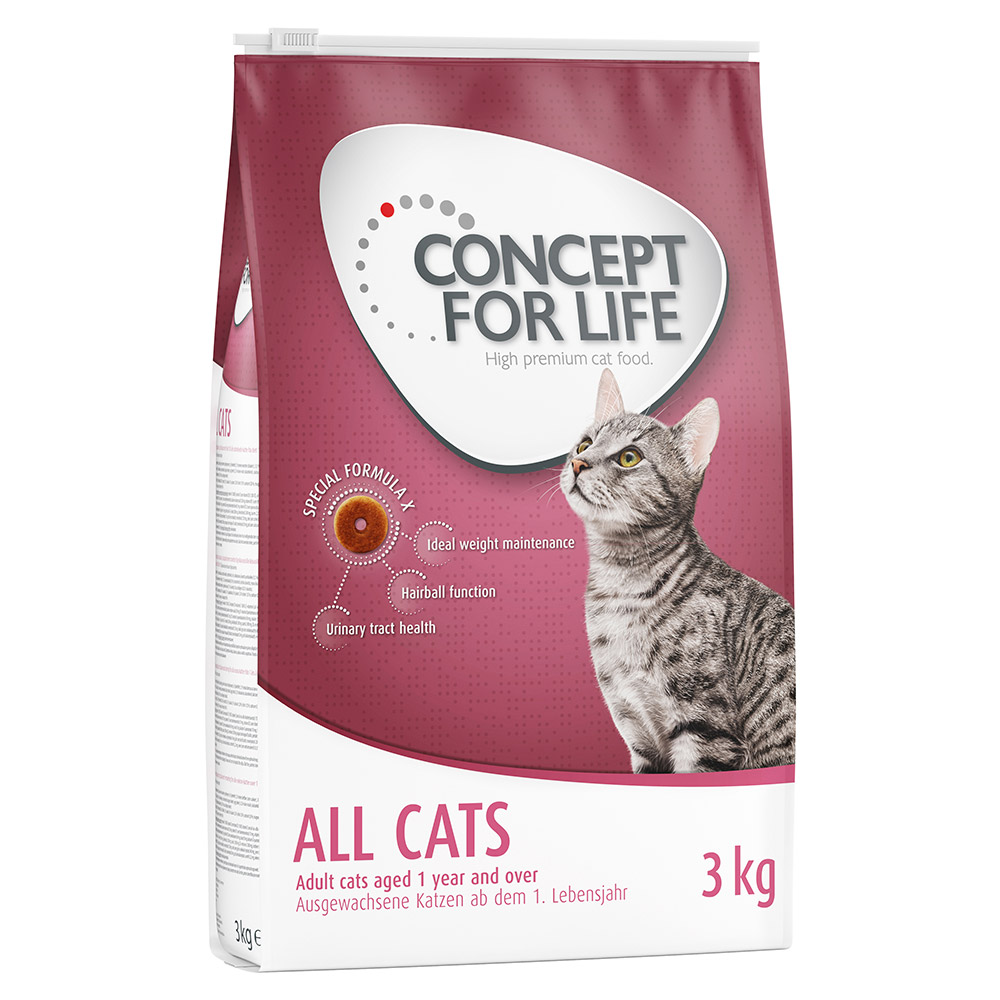 3 kg Concept for Life zum Sonderpreis! - All Cats 3 kg 3 kg Concept for Life zum Sonderpreis! - All Cats 3 kg von Concept for Life