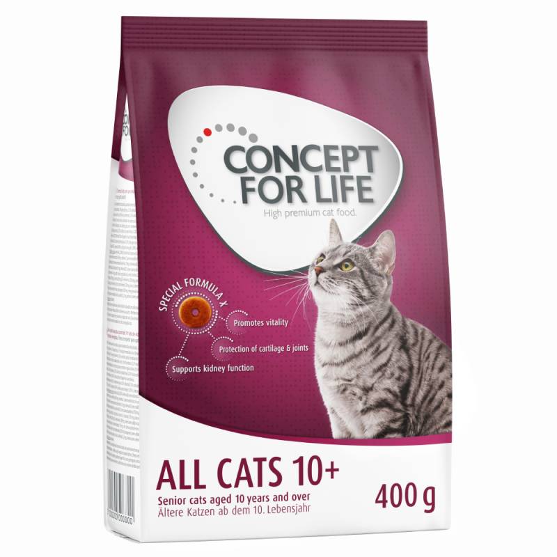 400 g Concept for Life zum Sonderpreis! -  All Cats 10+ von Concept for Life