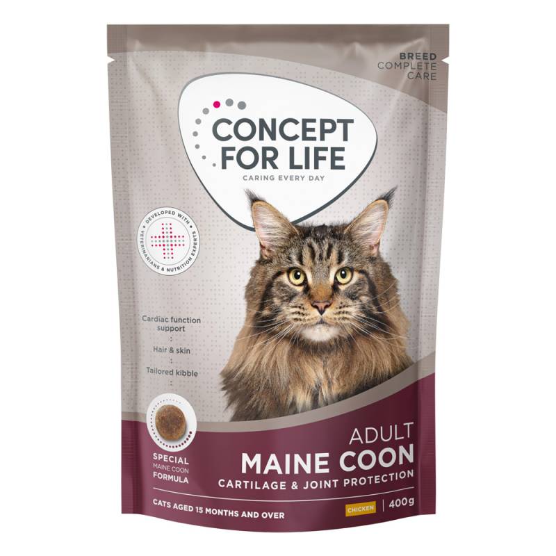 400 g Concept for Life zum Sonderpreis! - Maine Coon Adult von Concept for Life