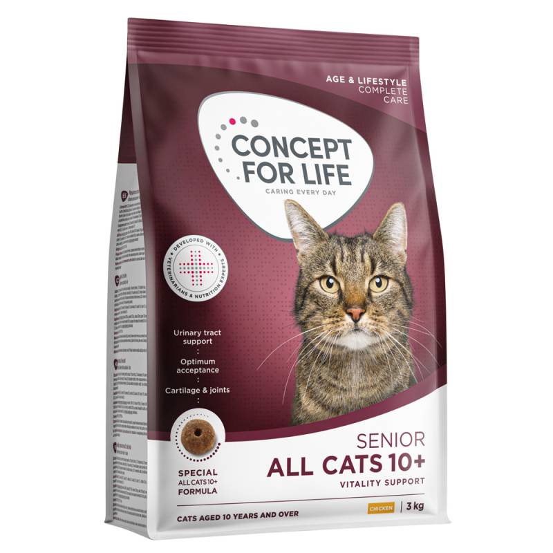 Concept for Life All Cats 10+ - NEU: 3 kg von Concept for Life