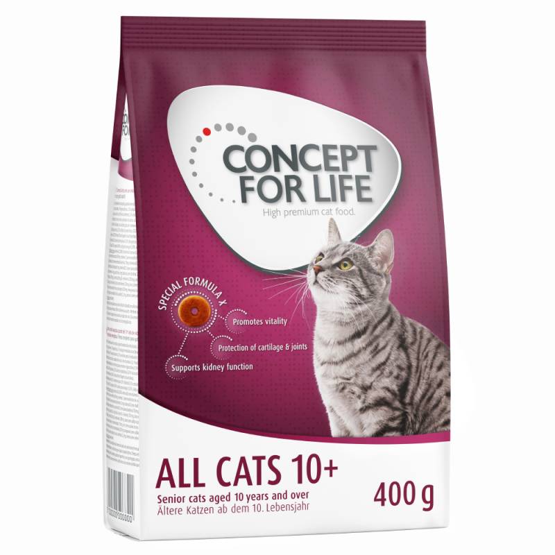 Concept for Life All Cats 10+ - Verbesserte Rezeptur! - 400 g von Concept for Life