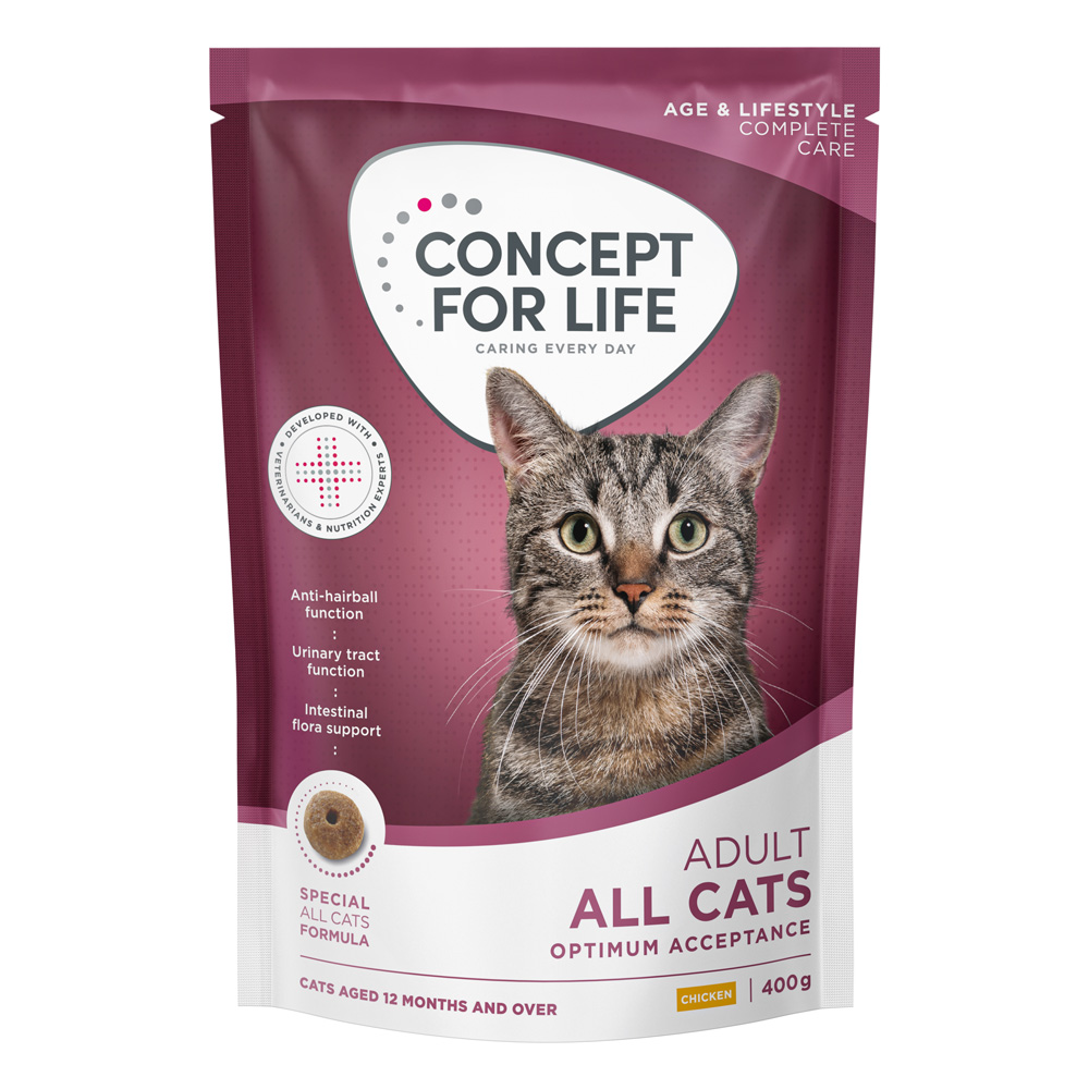 Concept for Life All Cats Adult - NEU 400 g von Concept for Life