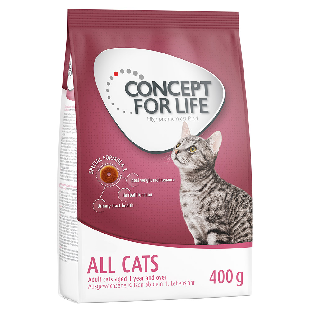 Concept for Life All Cats - Adult Katzenfutter - 400 g Concept for Life All Cats - Adult Katzenfutter - 400 g von Concept for Life