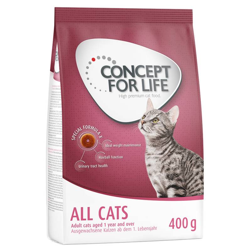 Concept for Life All Cats - Adult Katzenfutter - 400 g von Concept for Life