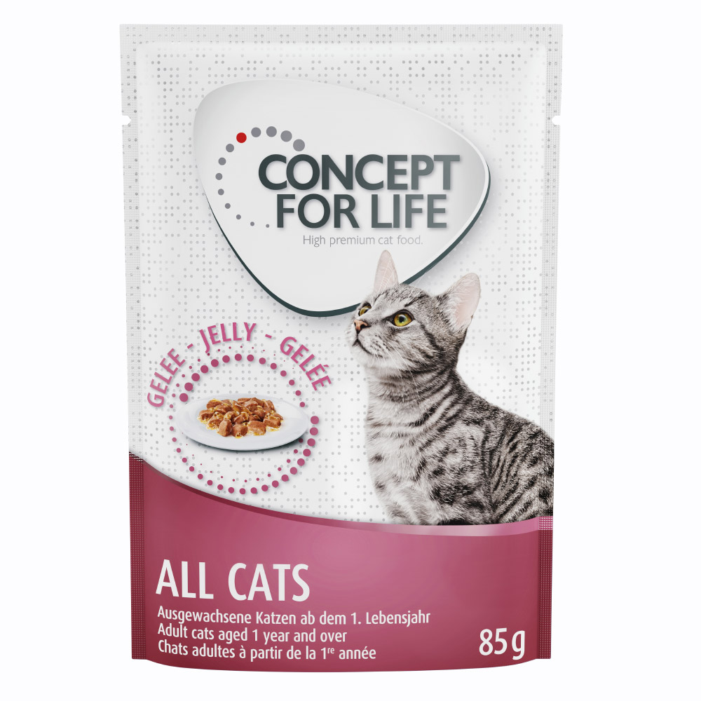 Concept for Life All Cats - in Gelee - 12 x 85 g von Concept for Life