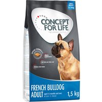 Concept for Life Französische Bulldogge Adult - 1,5 kg von Concept for Life