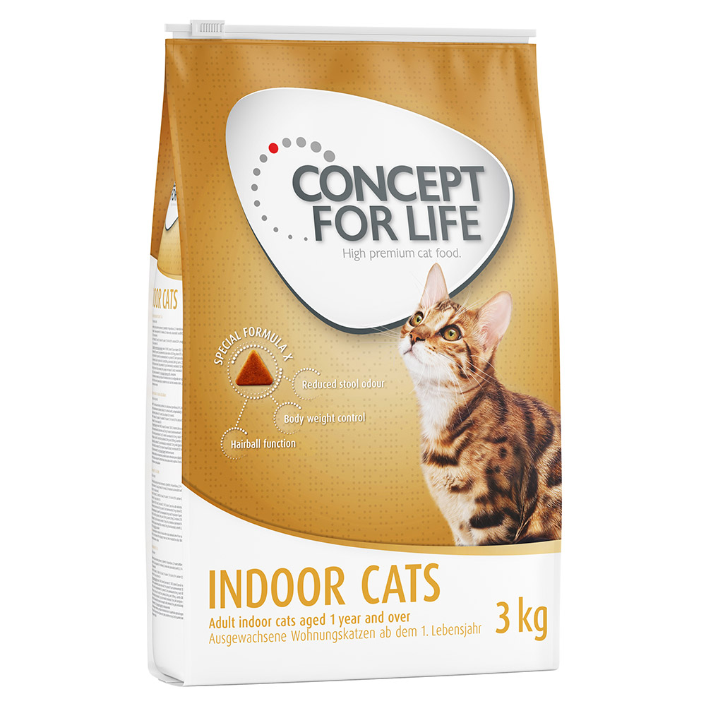 Concept for Life Indoor Cats - Verbesserte Rezeptur! - 3 kg Concept for Life Indoor Cats - Verbesserte Rezeptur! - 3 kg von Concept for Life