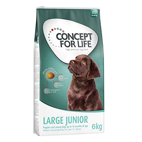 Concept for Life Junior Trockenfutter für Welpen, junge und schwangere Hunde, 6 kg von Concept for Life