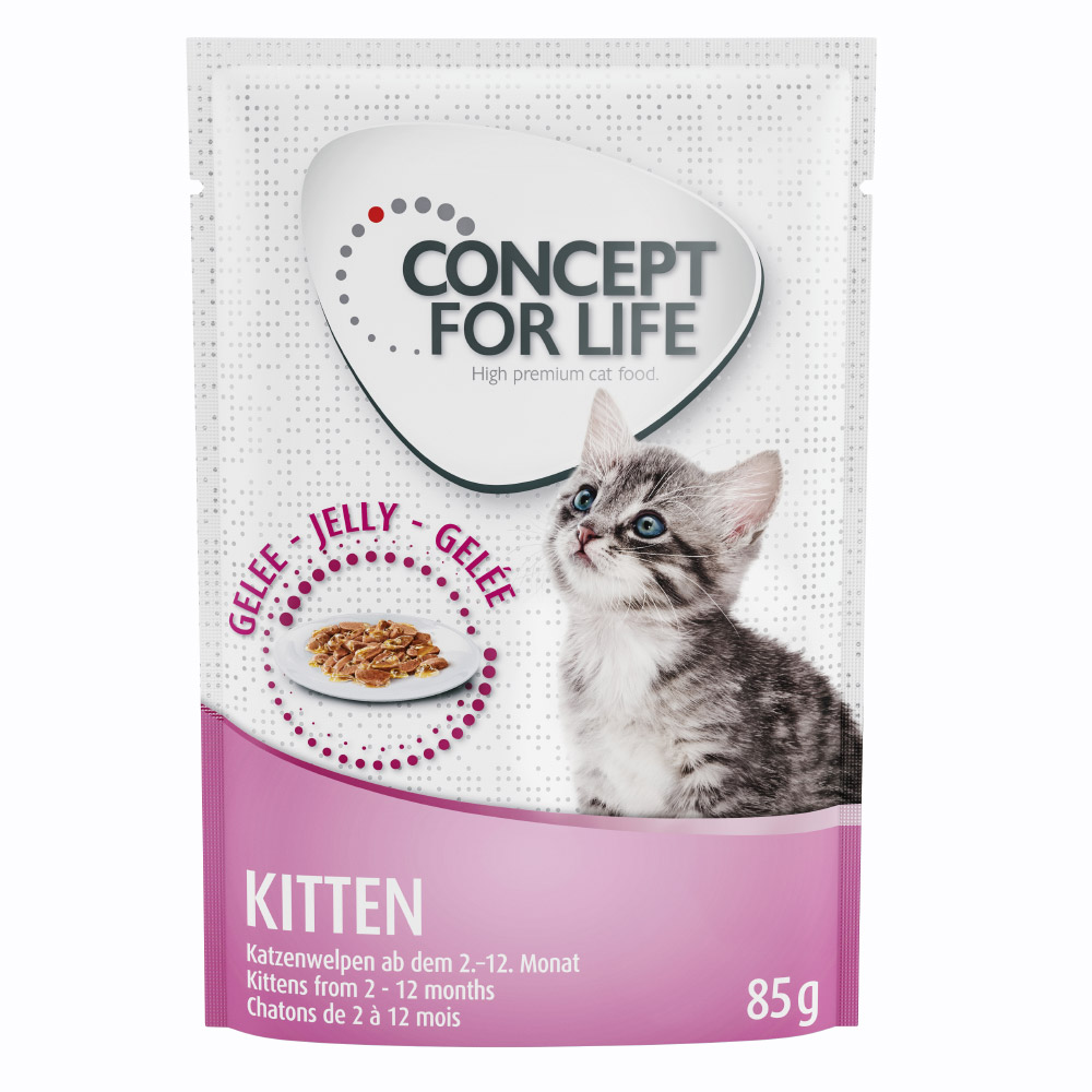 Concept for Life Kitten - in Gelee - Sparpaket: 24 x 85 g von Concept for Life