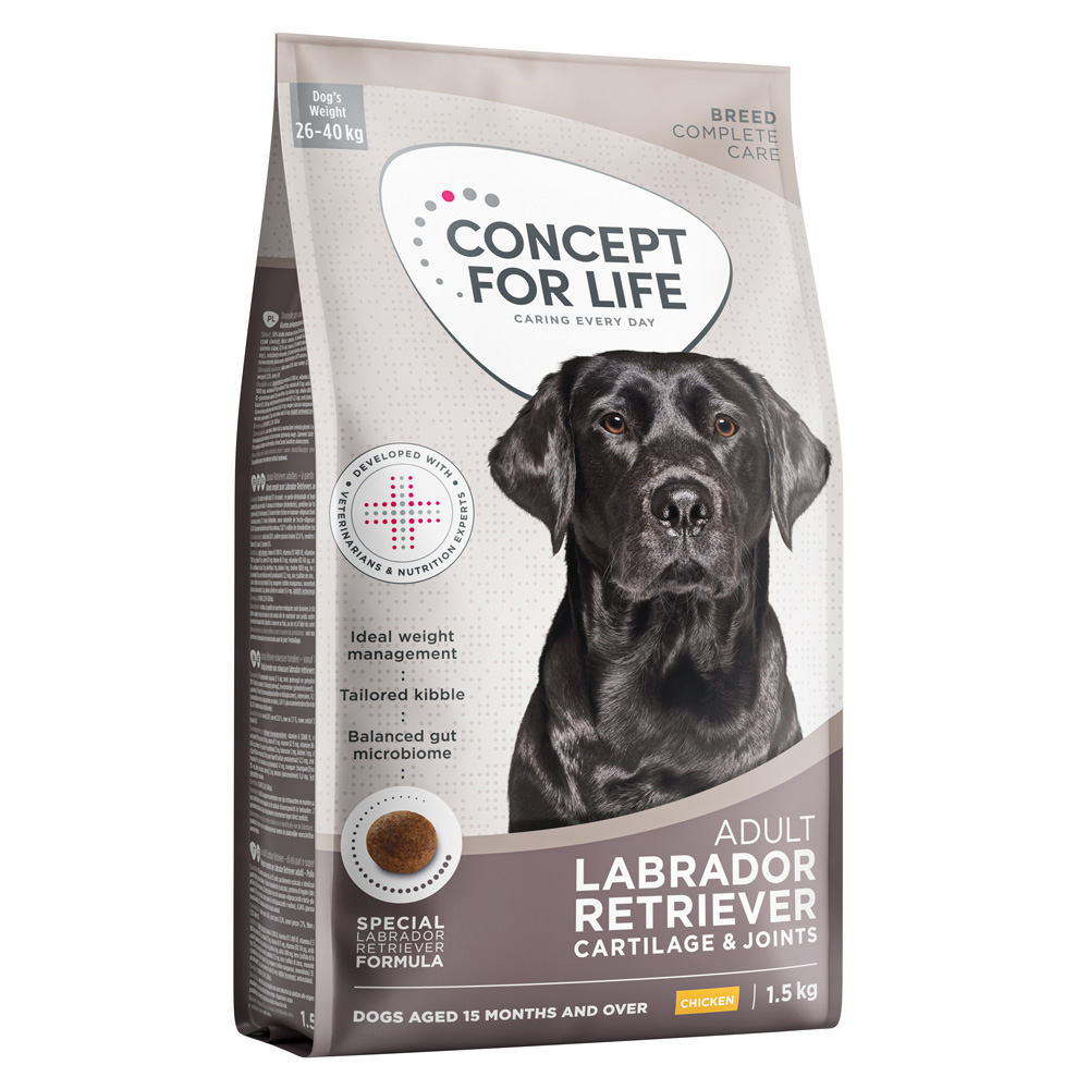 Concept for Life Labrador Retriever Adult - NEU Sparpaket 4 x 1,5 kg von Concept for Life