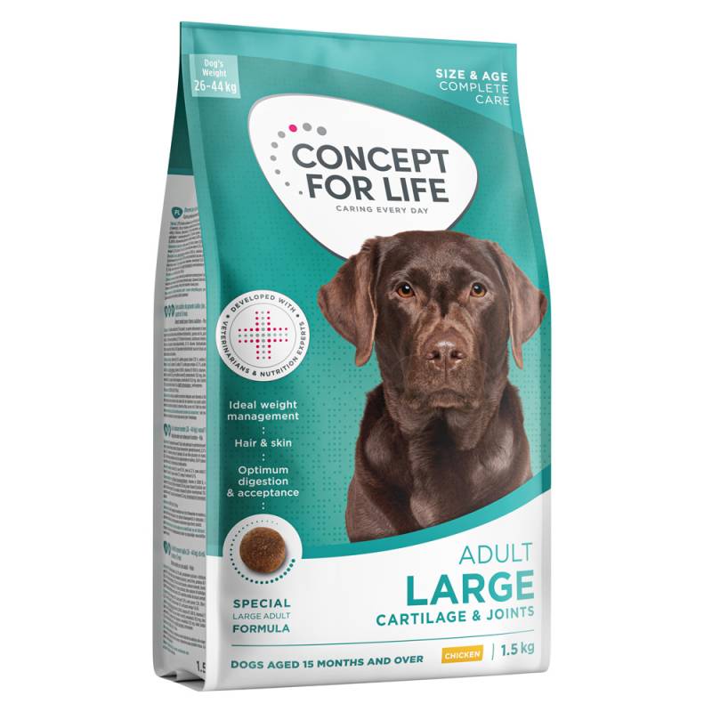 Concept for Life Large Adult - NEU: Sparpaket 4 x 1,5 kg Concept for Life Large Adult - NEU: Sparpaket 4 x 1,5 kg von Concept for Life