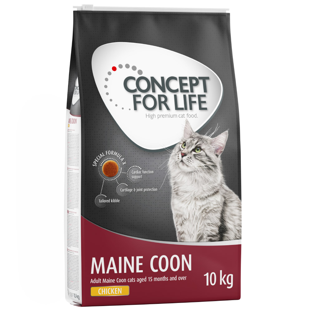 Concept for Life Maine Coon Adult - Verbesserte Rezeptur! - 10 kg von Concept for Life