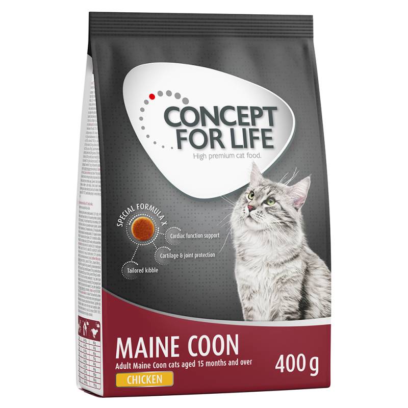 Concept for Life Maine Coon Adult - Verbesserte Rezeptur! - 400 g von Concept for Life