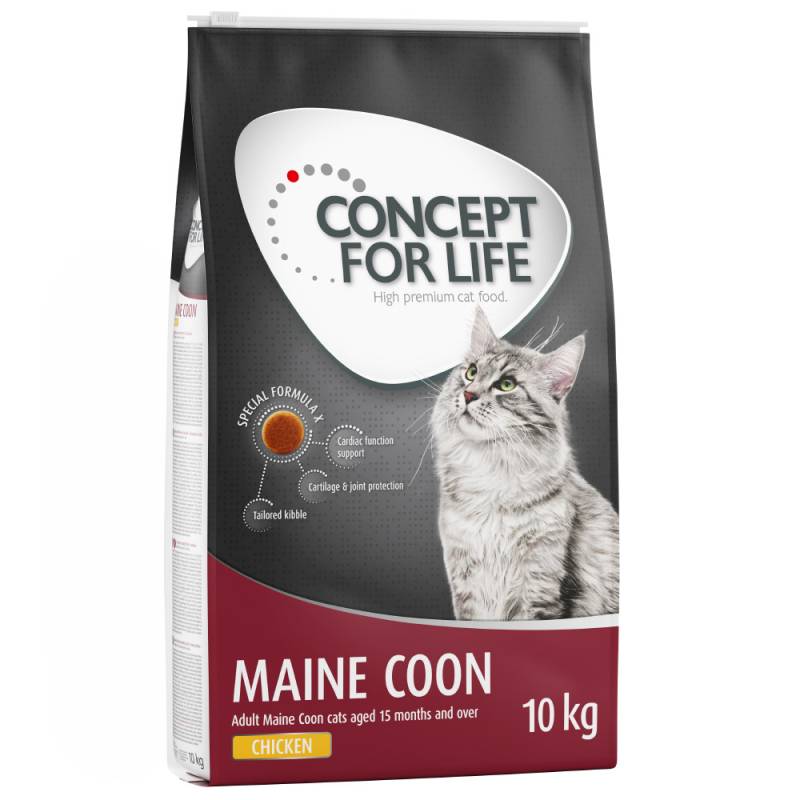 Concept for Life Maine Coon Adult - Verbesserte Rezeptur! - Sparpaket 2 x 10 kg von Concept for Life