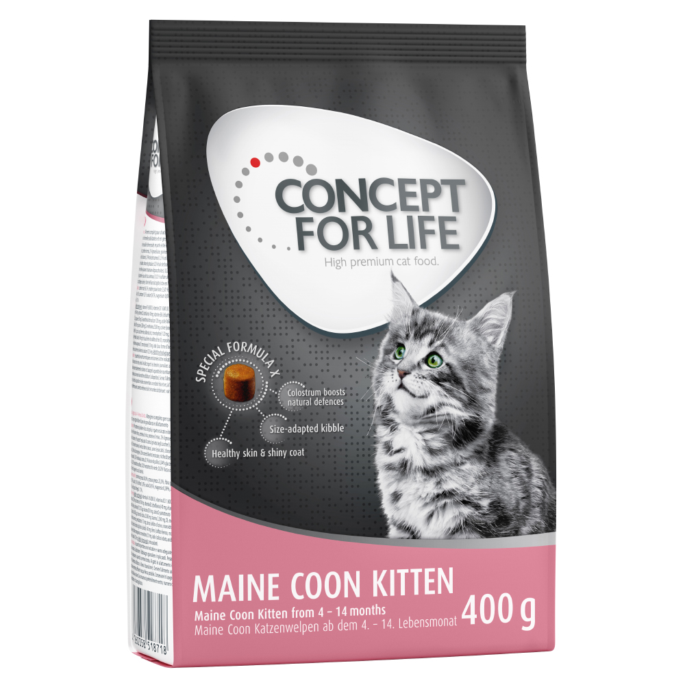 Concept for Life Maine Coon Kitten - Verbesserte Rezeptur! - 400 g von Concept for Life