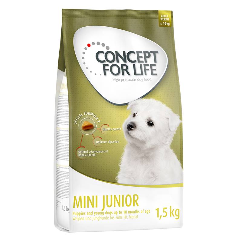 Concept for Life Mini Junior - Sparpaket: 2 x 1,5 kg von Concept for Life