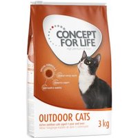 Concept for Life Outdoor Cats - Verbesserte Rezeptur! - 3 x 3 kg von Concept for Life