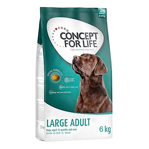 Concept for Life Premium Trockenfutter für ausgewachsene Hunde, 6 kg von Concept for Life