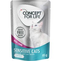 Concept for Life Sensitive Cats Lamm getreidefrei - in Soße - 48 x 85 g von Concept for Life