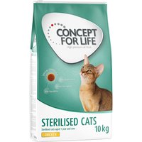 Concept for Life Sterilised Cats Huhn - Verbesserte Rezeptur! - 2 x 10 kg von Concept for Life