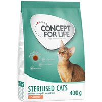 Concept for Life Sterilised Cats Lachs - 400 g von Concept for Life