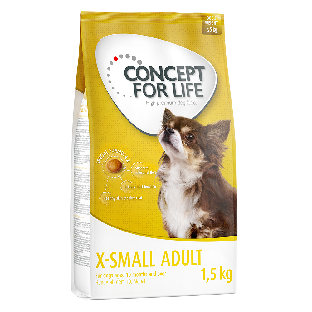 Concept for Life X-Small Adult - 1,5 kg von Concept for Life