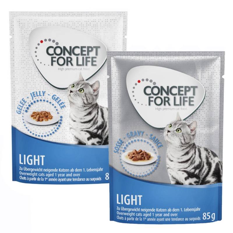 Gemischtes Sparpaket Concept for Life Gelee & Soße 24 x 85 g - Light in Soße und Gelee Gemischtes Sparpaket Concept for Life Gelee & Soße 24 x 85 g - Light in Soße und Gelee von Concept for Life