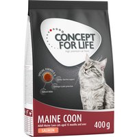 Probierpaket Concept for Life 400 g - Maine Coon Adult Lachs (getreidefrei) von Concept for Life
