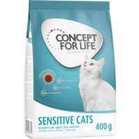 Probierpaket Concept for Life 400 g - Sensitive Cats von Concept for Life