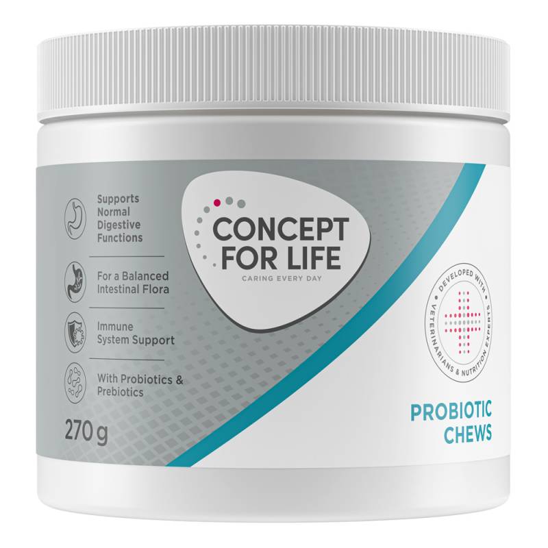 Probiotic Supplements Chews - Concept for Life - 270 g Probiotic Supplements Chews - Concept for Life - 270 g von Concept for Life