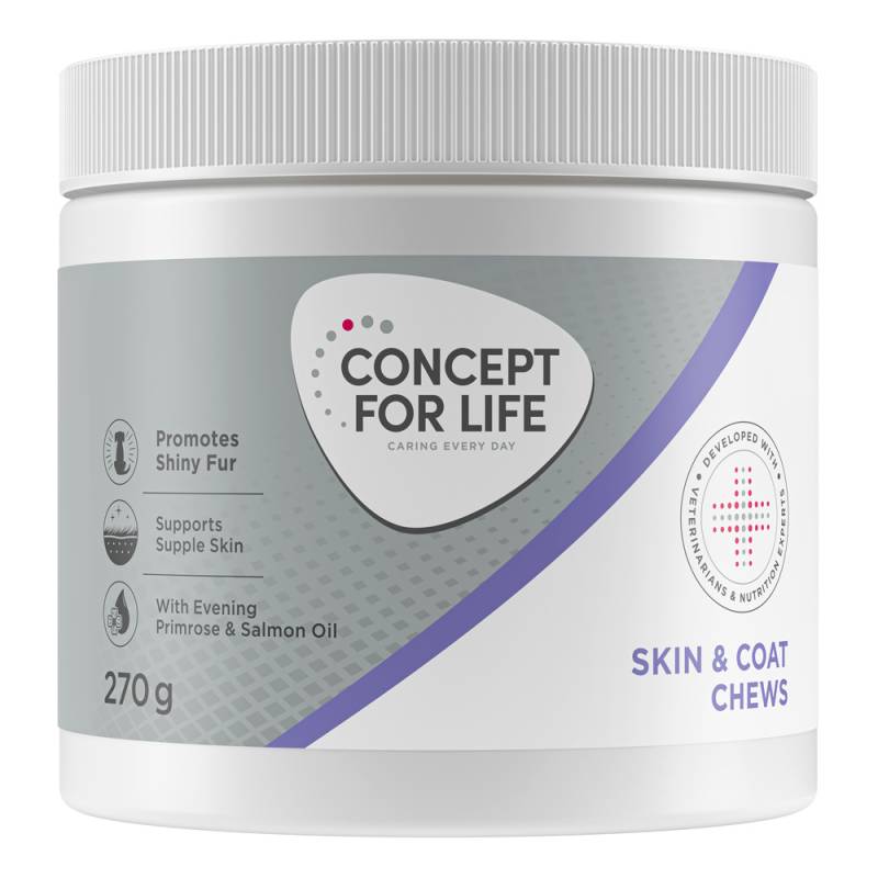 Skin & Coat Supplements Chews - Concept for Life - 270 g von Concept for Life