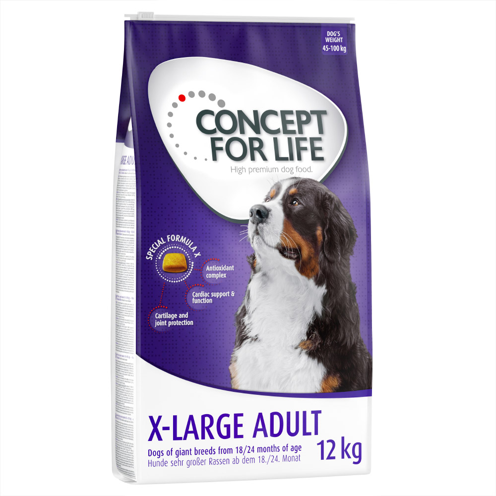 Sparpaket Concept for Life 2 x Großgebinde - X-Large Adult (2 x 12 kg) von Concept for Life
