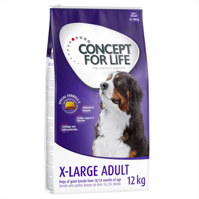 Sparpaket Concept for Life 2 x Großgebinde - X-Large Adult (2 x 12 kg) von Concept for Life